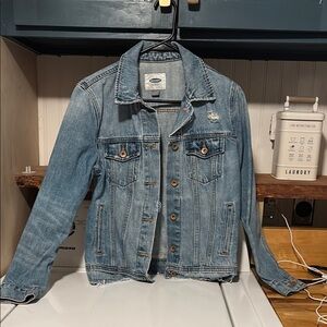 Old Navy Blue Denim Jean Jacket Timeless Design